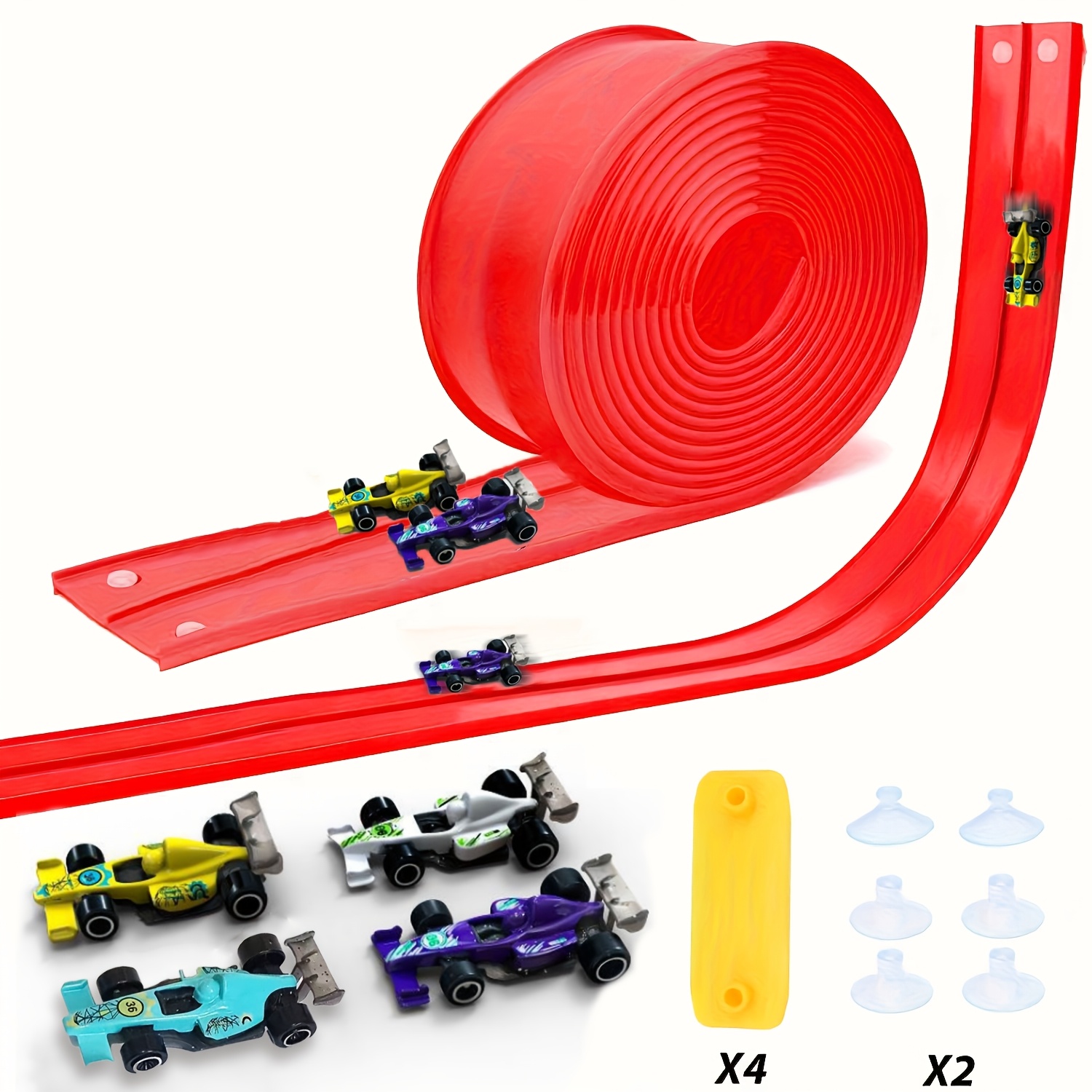 Kids Education Things - Flexible Bendable Race Track Toy 4m