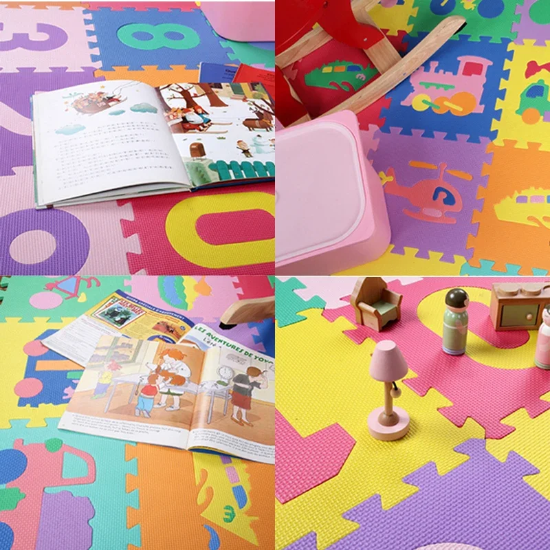 Baby Play Mat Kids EVA Foam Pu - Number Puzzle Foam 评论和价格