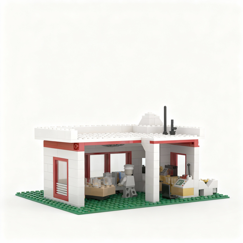 225pcs MOC Town Classic Commun - Kids Education Centre 评论和价格