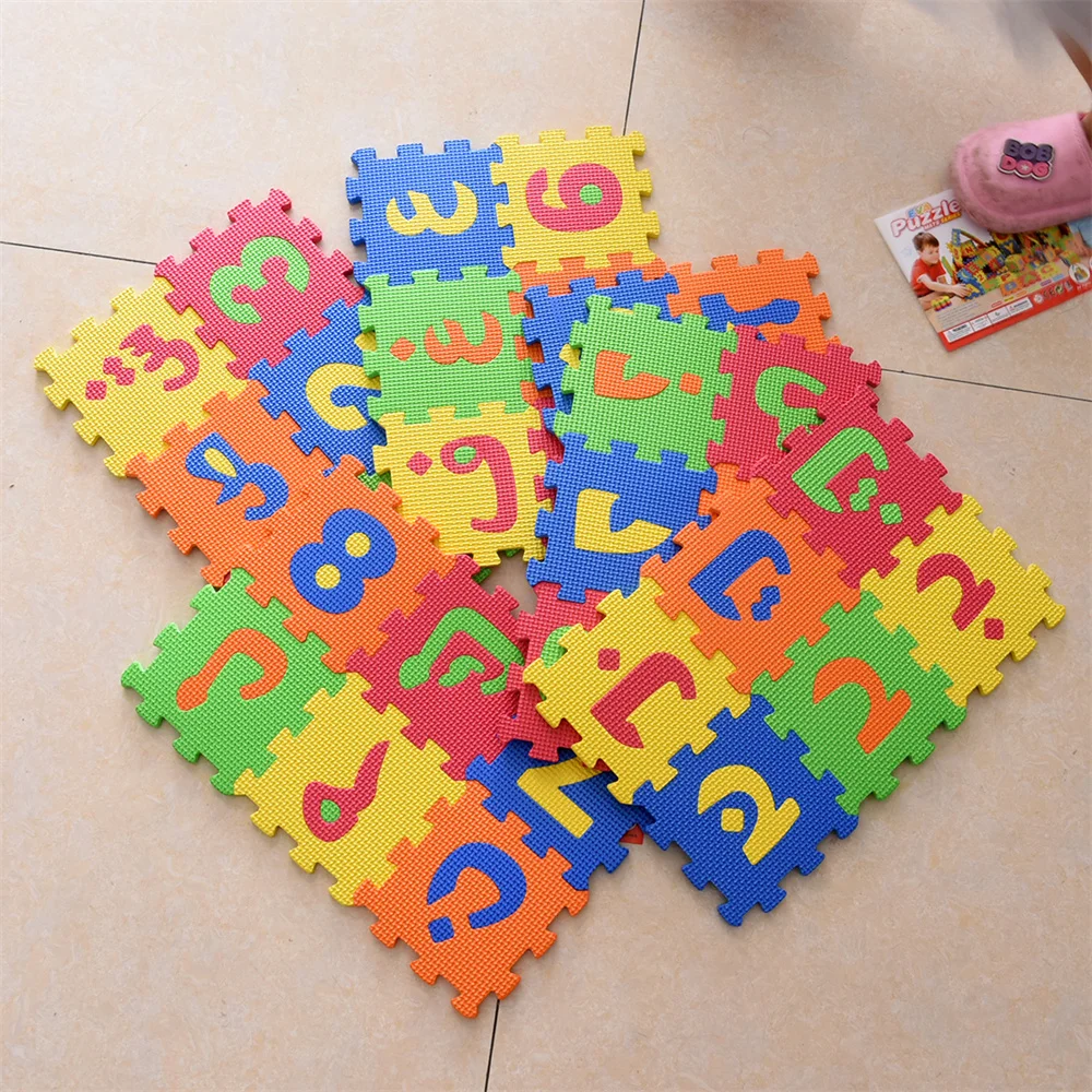 Arabic Kids Foam Play Mat 5.5  - Number Puzzle Foam 评论和价格