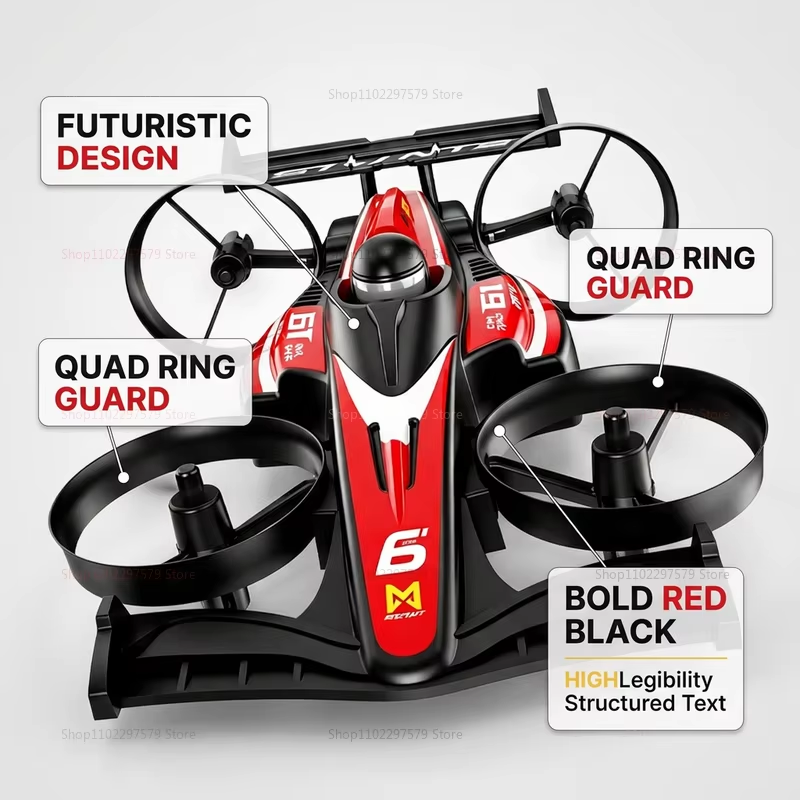 2026 YL61 Racing Car Land-Air  - Kids Education Help 评论和价格