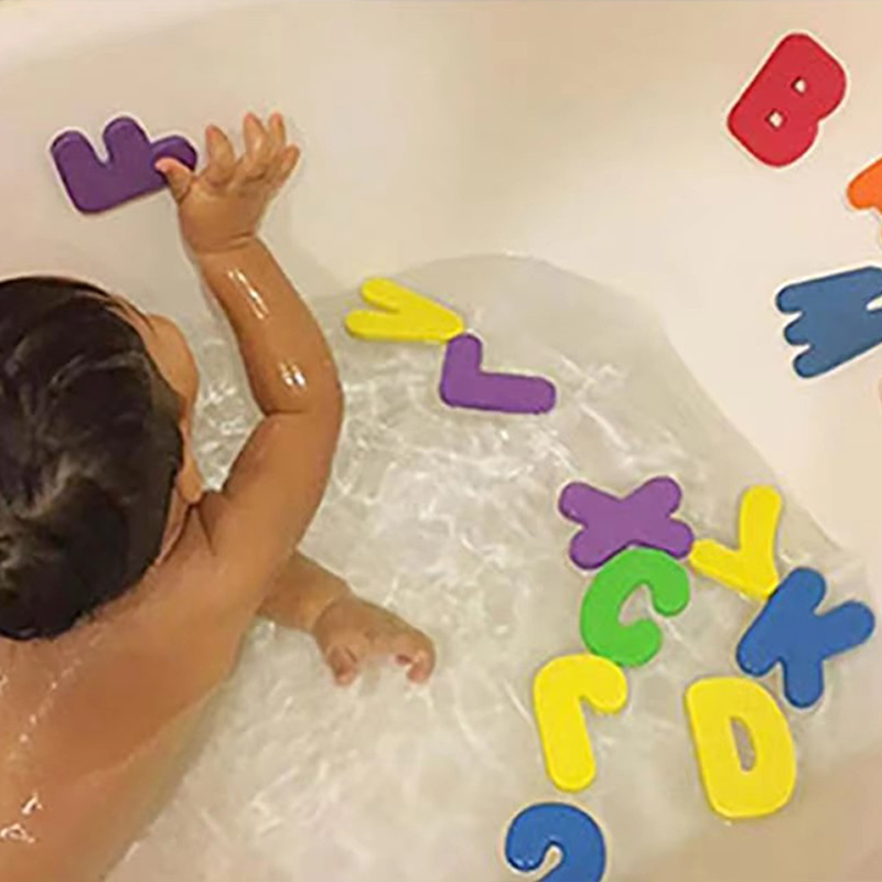 Children Bath Toys Foam Fun Fl - Number Puzzle Foam 评论和价格