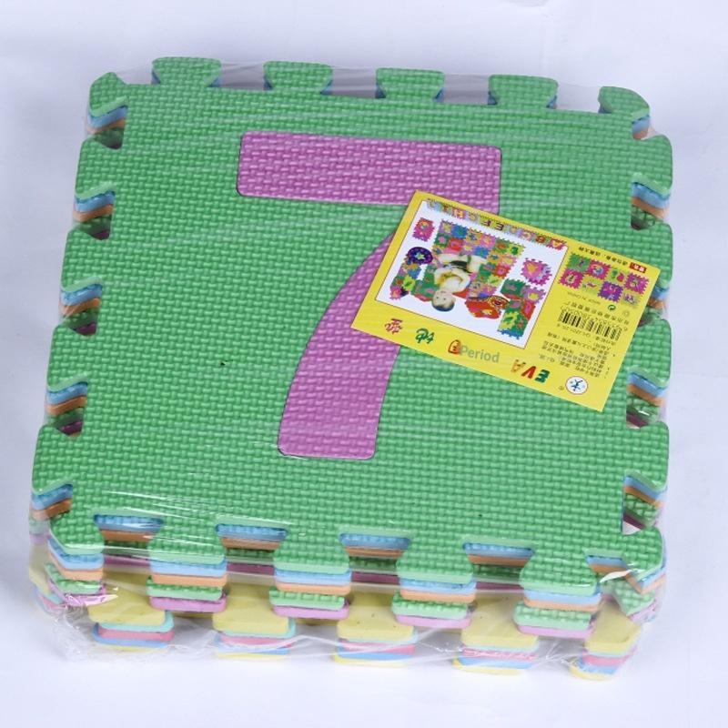 Non-Toxic PE Foam Puzzle Play  - Number Puzzle Foam 评论和价格