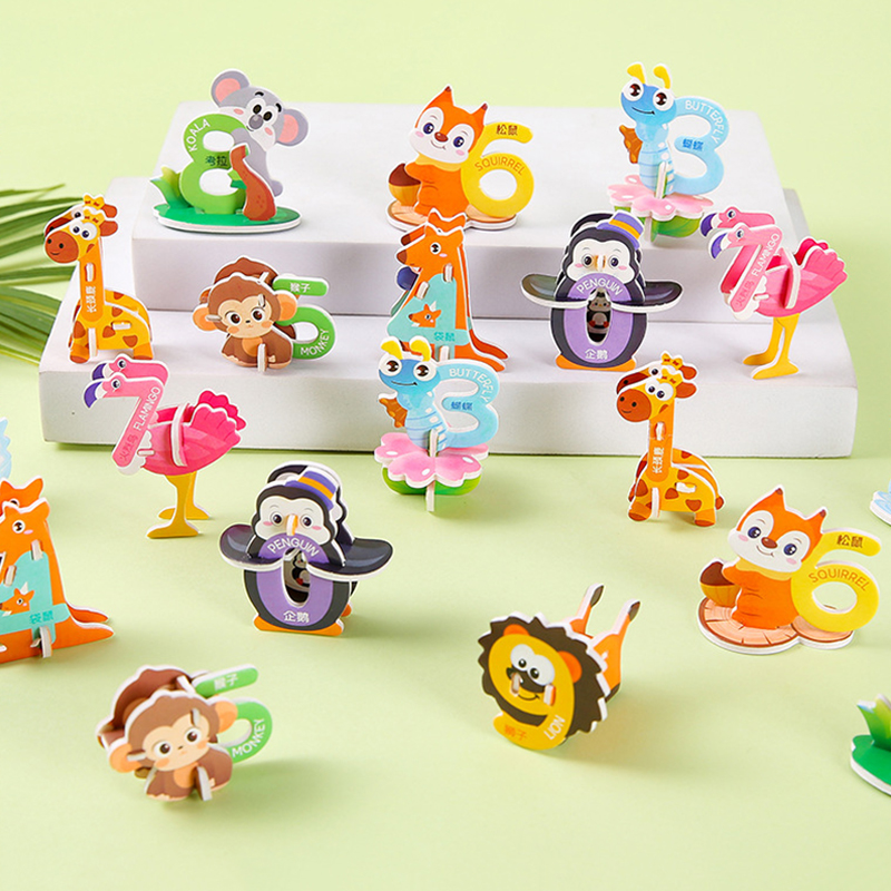 20pcs Cartoon Animals Foam Puz - Number Puzzle Foam 评论和价格