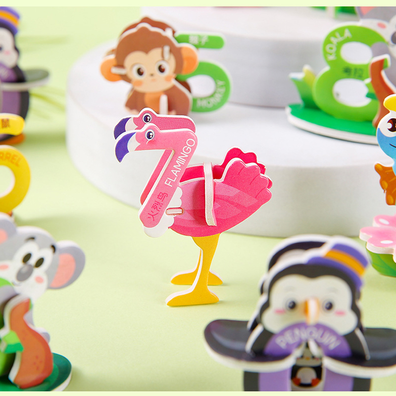 20pcs Cartoon Animals Foam Puz - Number Puzzle Foam 评论和价格