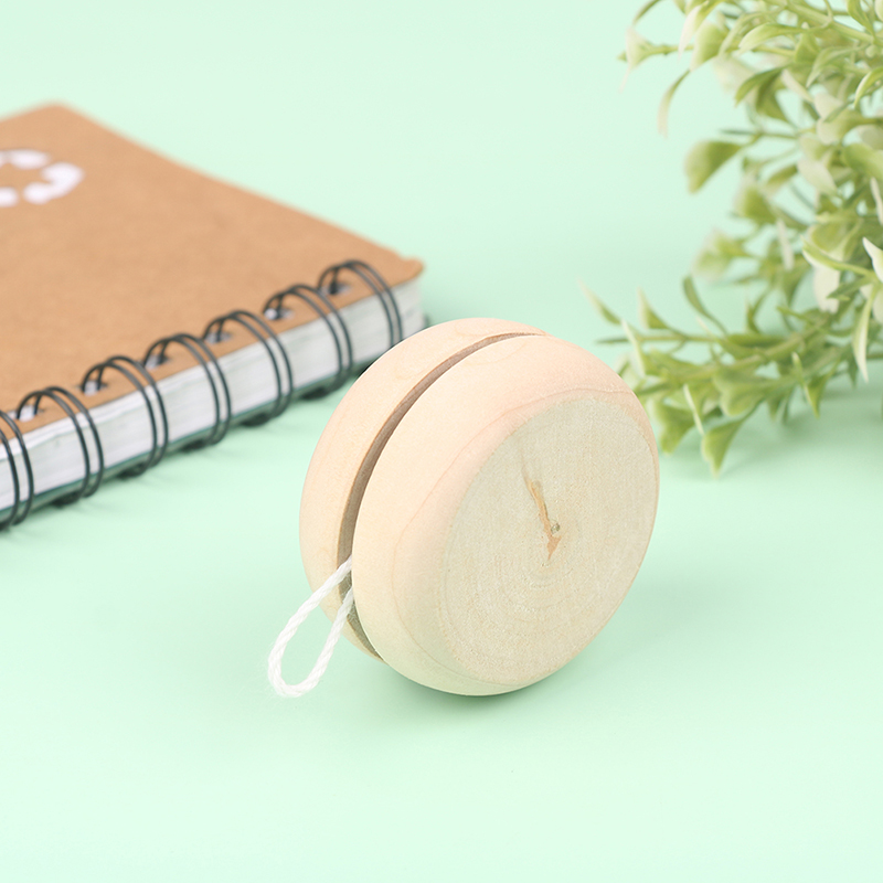 Colorful Wooden Yoyo Toy Mini  - Kids Education Login 评论和价格