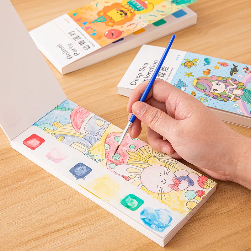 20 Pages Portable Watercolor P - Kids Education Laptop 评论和价格