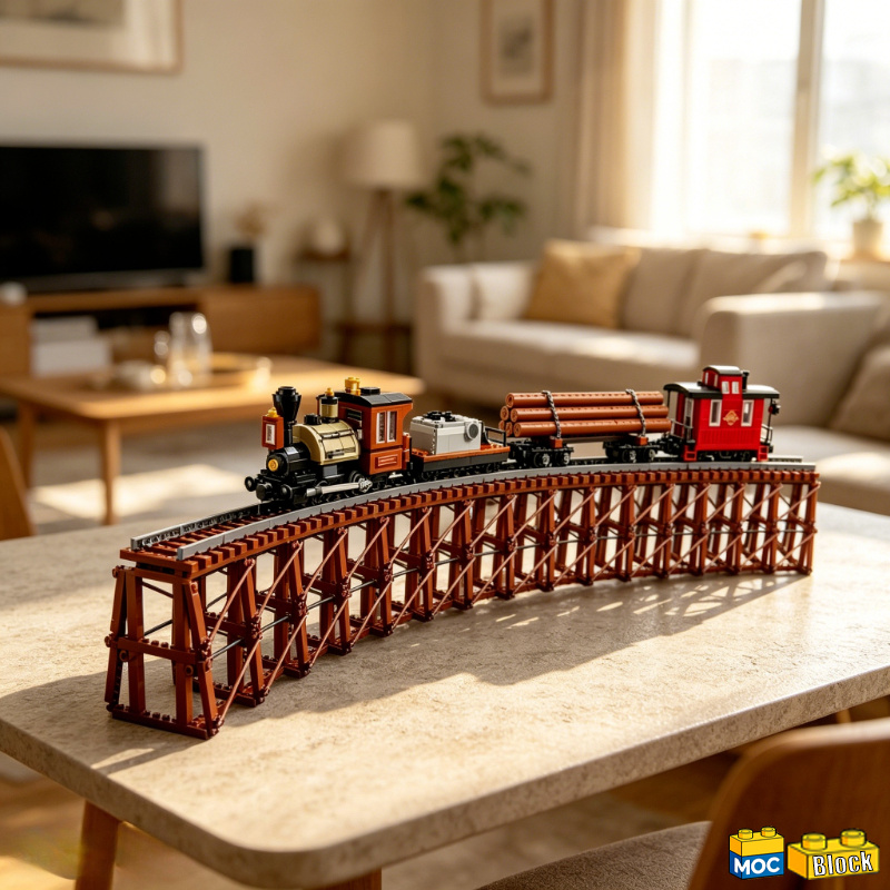 NEW 2731 Parts Logging Railway - Kids Education Login 评论和价格