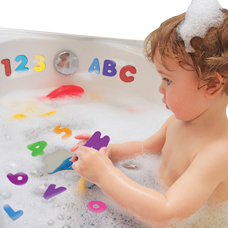 Kids Baby Bath Toys Fun Foam L - Number Puzzle Foam 评论和价格
