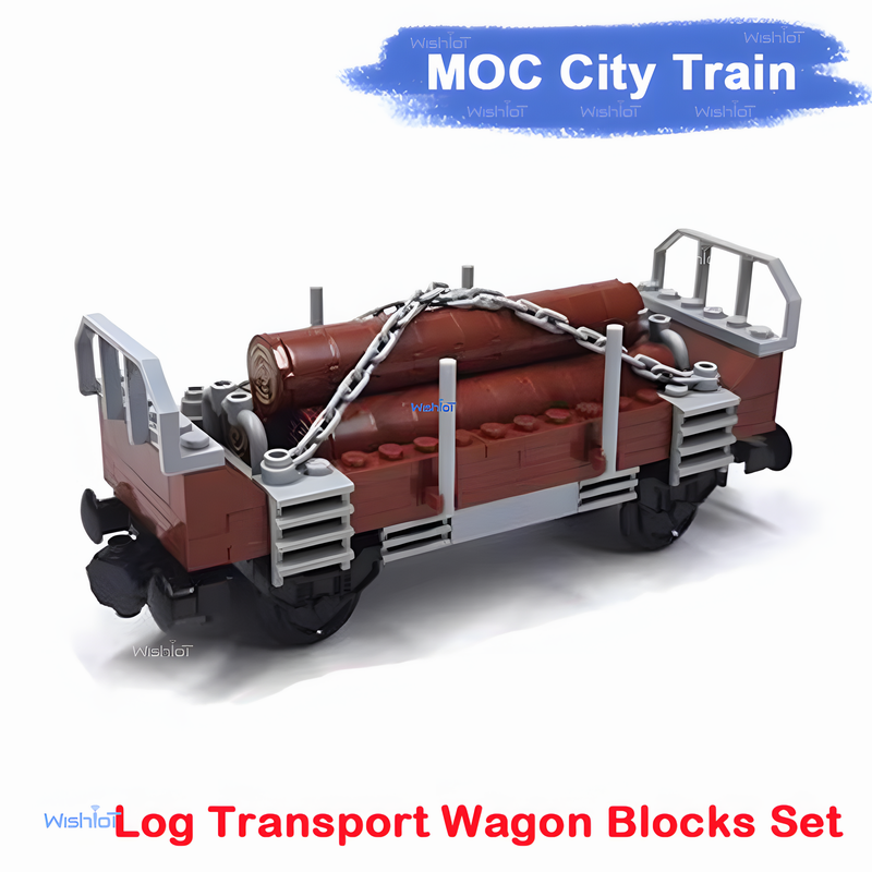 MOC City Train Log Transport W - Kids Education Login 评论和价格
