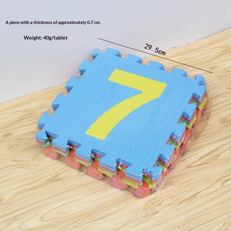Hot Sale Non Toxic PE Foam Puz - Number Puzzle Foam 评论和价格