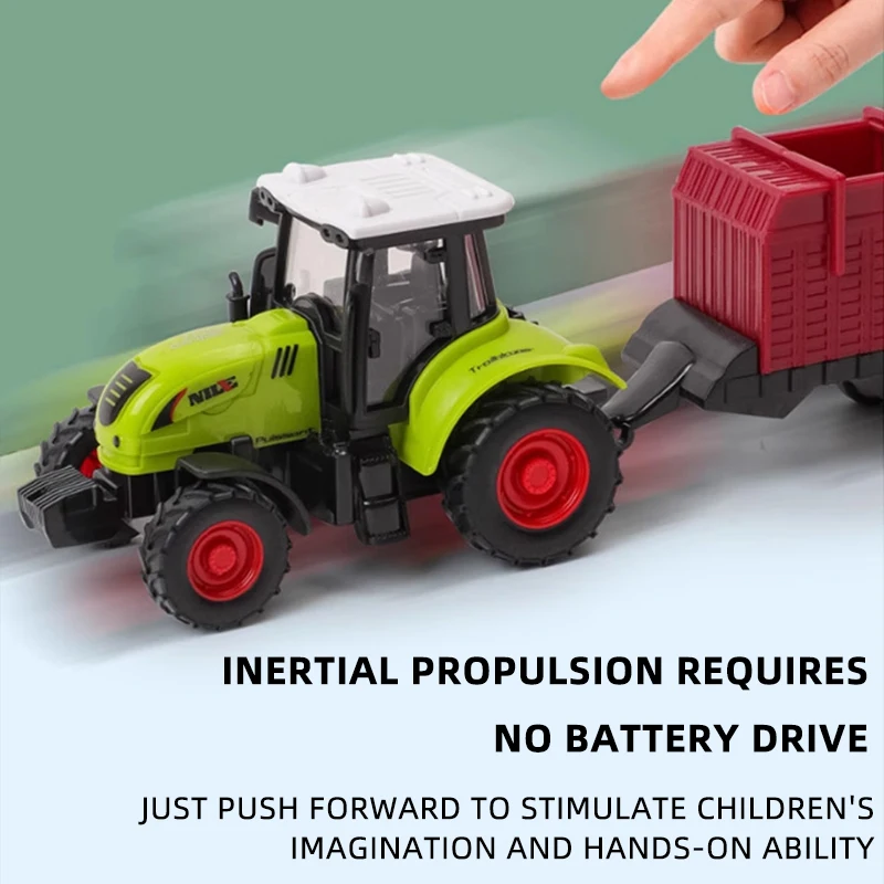 Tractor Inertia Car Farm Tract - Kids Education Things 评论和价格