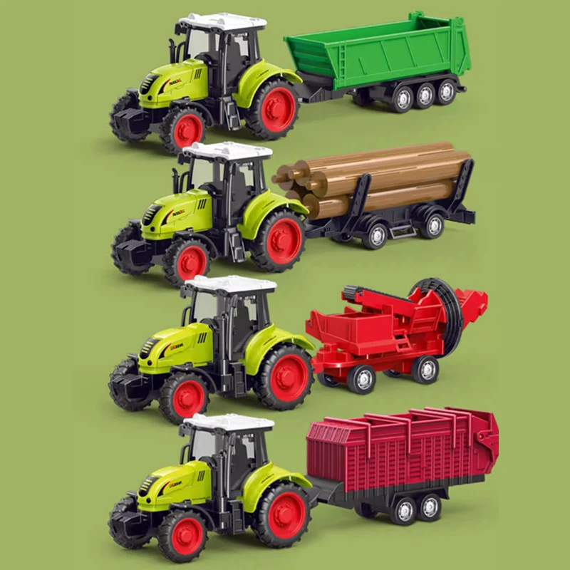 Tractor Inertia Car Farm Tract - Kids Education Things 评论和价格